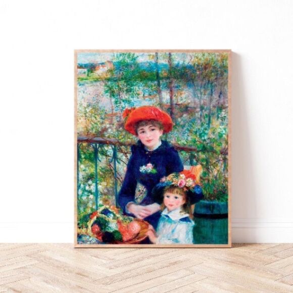 Renoir Two Sisters (on The Terrace) 1881 Print - Picture 2 of 5